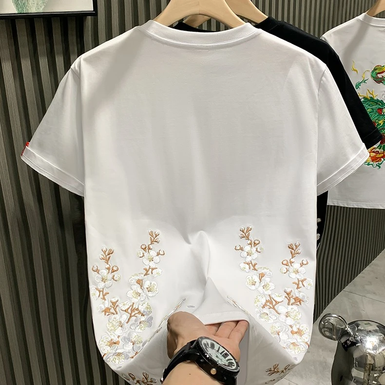 Fashionable And Trendy Light Luxury Men's T-shirt