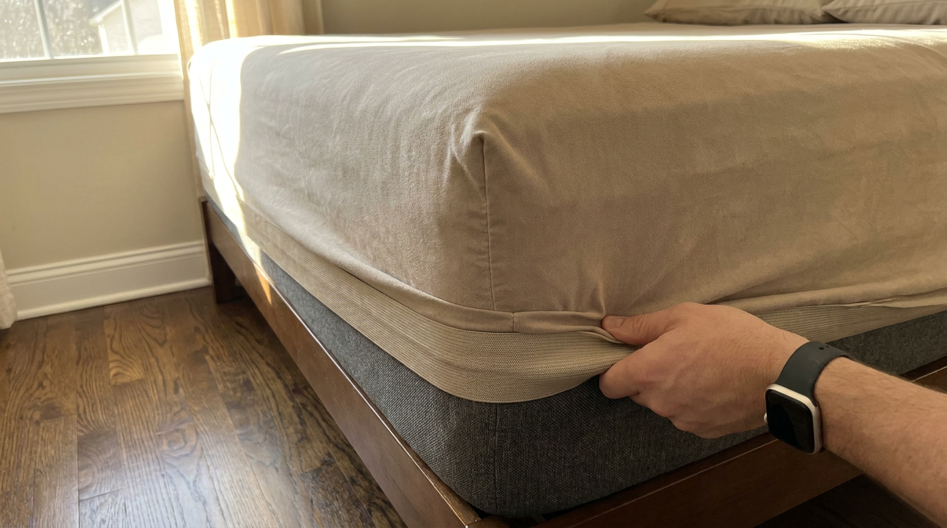 LuxClub 18-21 inch deep pocket microfiber fitted sheet corner gripping thick mattress with full perimeter elastic