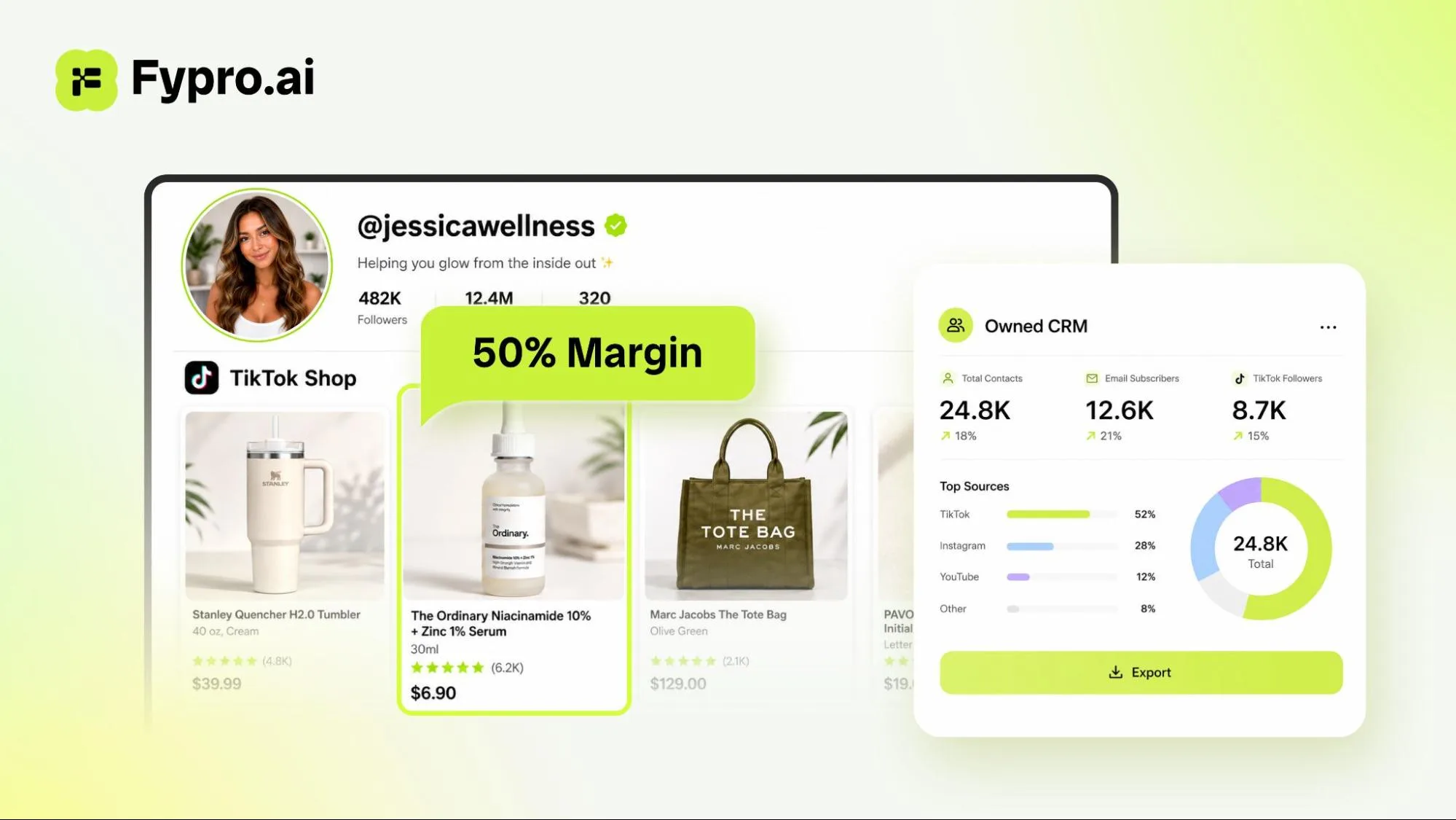 Fypro.ai Is Building an AI Creator Success Manager to Turn Audiences Into Owned Businesses illustration